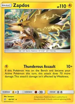 Zapdos #40