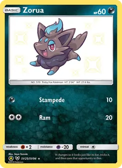 Zorua #SV25