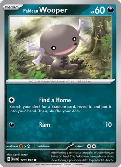 Paldean Wooper #128