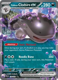 Paldean Clodsire ex #130