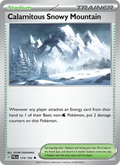 Calamitous Snowy Mountain #174