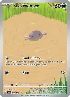 Paldean Wooper #221