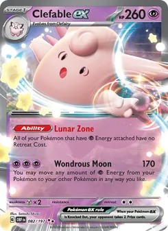 Clefable ex #082