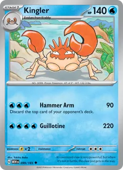 Kingler #099
