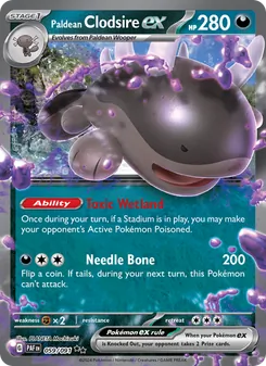 Paldean Clodsire ex #059