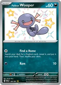 Paldean Wooper #180