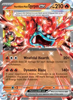 Hearthflame Mask Ogerpon ex #040