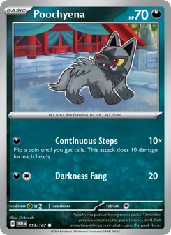 Poochyena #113