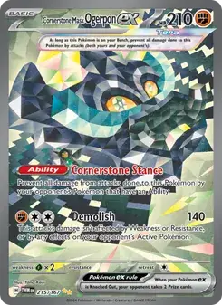 Cornerstone Mask Ogerpon ex #215