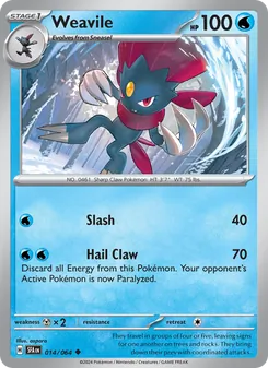 Weavile #014