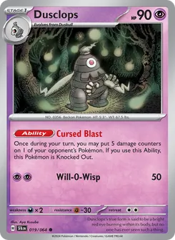 Dusclops #019