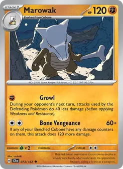Marowak #073