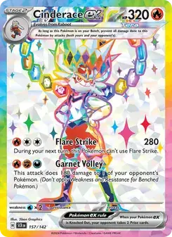 Cinderace ex #157