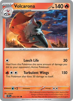 Volcarona #025