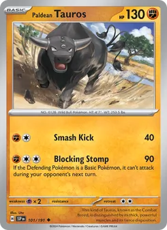 Paldean Tauros #101