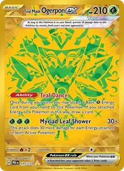Teal Mask Ogerpon ex #177