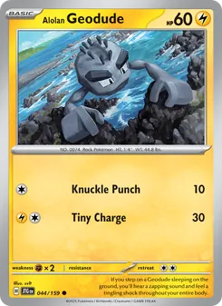 Alolan Geodude #044