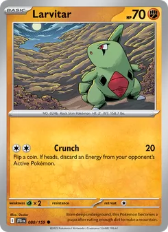 Larvitar #080