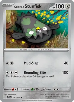 Galarian Stunfisk #106