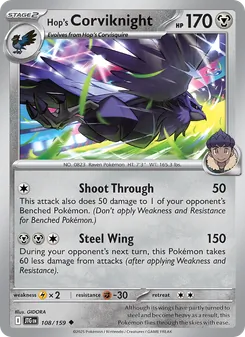 Hop's Corviknight #108