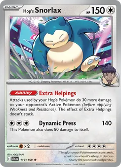Hop's Snorlax #117