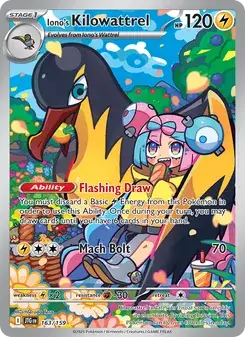 Iono's Kilowattrel #163