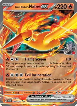 Team Rocket's Moltres ex #031