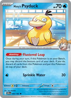 Misty's Psyduck #045
