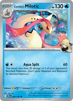 Cynthia's Milotic #053