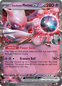 Team Rocket's Mewtwo ex #081