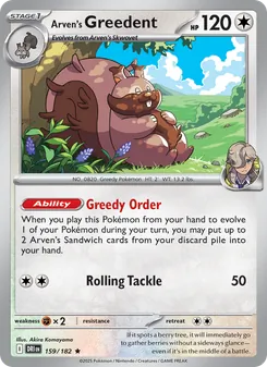 Arven's Greedent #159