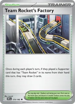 Team Rocket's Factory #173