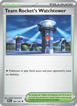 Team Rocket's Watchtower #180