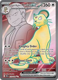 Team Rocket's Persian ex #219