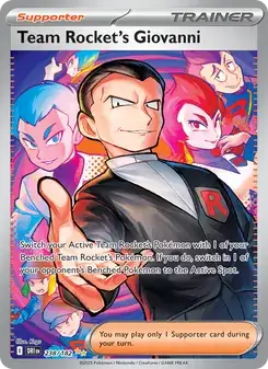 Team Rocket's Giovanni #238