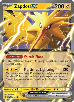 Zapdos ex #049