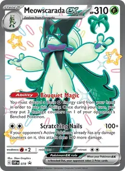Meowscarada ex #078