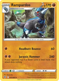 Rampardos #077