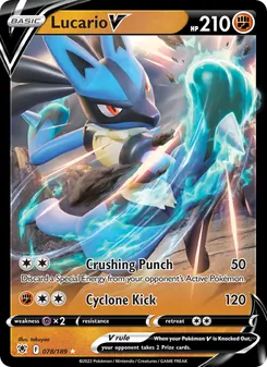 Lucario V #078