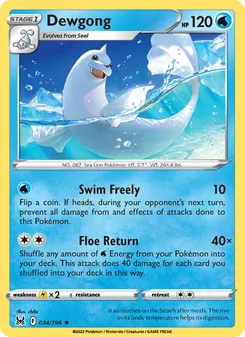 Dewgong #034