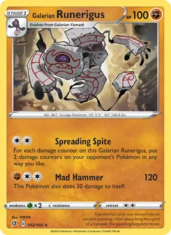 Galarian Runerigus #102