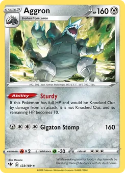 Aggron #123