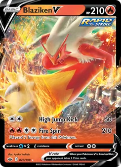 Blaziken V #20