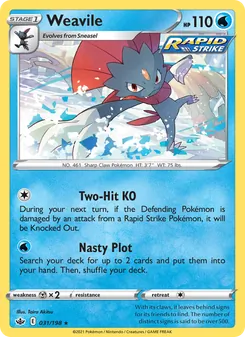 Weavile #31