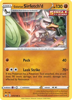 Galarian Sirfetch'd #79