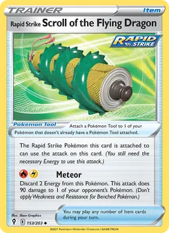 Rapid Strike Scroll of the Flying Dragon #153