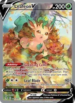Leafeon V #167