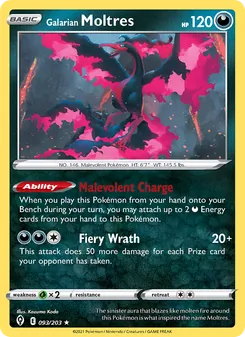 Galarian Moltres #93