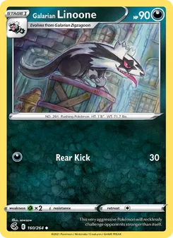 Galarian Linoone #160