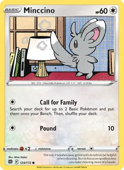 Minccino #124